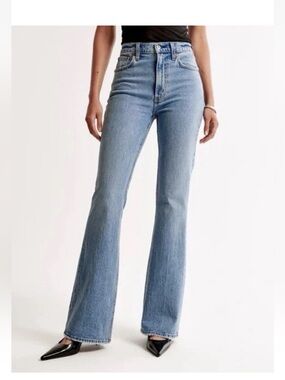 Abercrombie & Fitch curve love vintage flare jeans